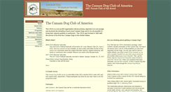 Desktop Screenshot of cdca.org